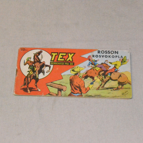 Tex liuska 26 - 1954 Rosson rosvokopla (2. vsk)